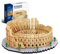 Roman Colosseum Building Blocks Set, 5594 PCS Architecture Model Building Kit, MOC Modular House Mini Construction Brick Toys Gifts for Kids Adults Childrens