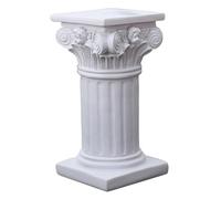 Roman Columns - Greek Column Shelf Exhibition, Greek Column Made of Resin | Resin Statue as Centerpiece, White Roman Pillar as Table Decoration for Wedding Birthday Dinner