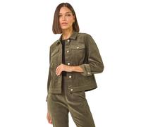 Roman Corduroy Pocket Detail Stretch Jacket In Khaki Khaki 12