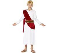 Roman Boys Fancy Dress Ancient Historical Grecian Greek Childs Kids Costume New