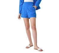 Roman Cotton Broderie Shorts In Blue Blue 18