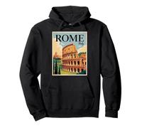 Roman Country Roma City Rome Italy Colosseum Pullover Hoodie