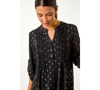 Diamond Foil Pintuck Shirt Roman Gold 10