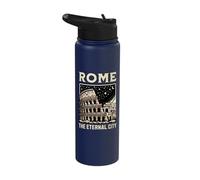 Roman Empire Ancient Rome The Eternal City Stainless Steel Insulated Water Bottle