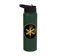 Roman Empire Imperial Chi Rho Stainless Steel Insulated Water Bottle