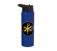 Roman Empire Imperial Chi Rho Stainless Steel Insulated Water Bottle