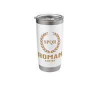 Roman Empire SPQR Stainless Steel Insulated Tumbler
