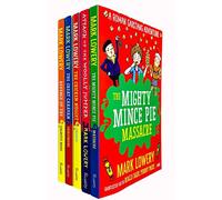 Roman Garstang Disasters Collection 5 Books Set By Mark Lowery (Chicken Nugget Ambush,Attack of the Woolly Jumper,Great Caravan Catastrophe,Revenge of the Spaghetti Hoops)