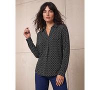 Roman Geometric Shirt Grey Mix