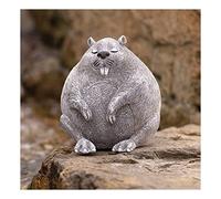 Roman Giftware Inc, Garden Collection, Pudgy Pals, 7" H Beaver Statue Pudgy PALS,Religious, Inspirational, Durable (7x6x8)