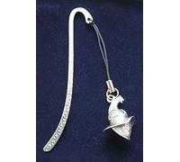 Roman Gladiator Helmet Metal Bookmark with Gift Pouch