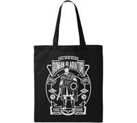 Roman Gladiator Strength Sacrifice Kill Or Be Killed Natural Ecological Cotton Tote Bag Black