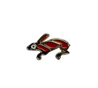Roman Hare Wnamel Pin Badge
