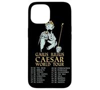 Roman History Gaius Julius Caesar World Tour Ancient Case for iPhone 15