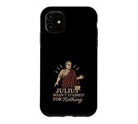Roman History SPQR Julius Caesar Latin Meme Gift Idea Case for iPhone 11
