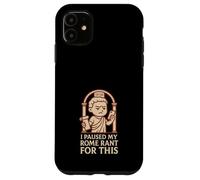 Roman History SPQR Julius Caesar Latin Meme Gift Idea Case for iPhone 11