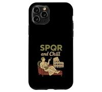 Roman History SPQR Julius Caesar Latin Meme Gift Idea Case for iPhone 11 Pro