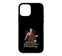 Roman History SPQR Julius Caesar Latin Meme Gift Idea Case for iPhone 12 mini