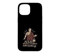 Roman History SPQR Julius Caesar Latin Meme Gift Idea Case for iPhone 15