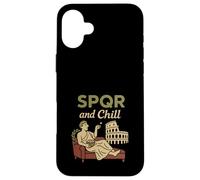 Roman History SPQR Julius Caesar Latin Meme Gift Idea Case for iPhone 16 Plus