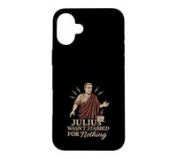 Roman History SPQR Julius Caesar Latin Meme Gift Idea Case for iPhone 16 Plus