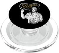 Roman Holds Up Two Fingers Says Five Beers Rome History Beer PopSockets PopGrip for MagSafe