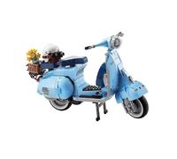 Roman Holida Vespa 125 Moc 10298 Famous Motorcycle City Moto Assembled Building Blocks Bricks High-t