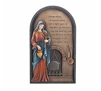 Roman Joseph's Studio Renaissance Collection Kitchen Madonna Decorative Wall Plaque, 9.25-inch Height, Religious Decoration