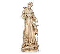Roman Joseph's Studio St. Francis Figure Renaissance Collection, 13.5-inch Height, Home Decor