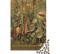 Roman Knights Fighting A Venus FlytrapPuzzles 1000 Pieces for Adults for Adults 1000 Piece Puzzle Educational Challenge Games Home Decoratio