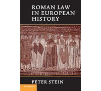 Roman Law in European History