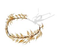 Roman Leaf Crown, Crown Goddess Tiara Gold Leaf Headband Costume Headpiece Bridal Headpiece for Women for Women in Wedding Parties Halloween Cosplay