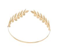 Roman Leaf Crown, Greek Headband, Boho Headpiece Greek Gold Headband Bridal Headbands Gold Laurel Leaf Headdress Boho Headpiece Hairband for Women Bridesmaid Bride Golden
