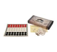 Roman Ludus Latrunculi (Cloth Board Game in Box)