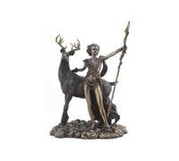 Roman Moon Goddess Diana Bronze Finish Statue Artemis