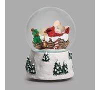 Roman Musical Charming Tails Mouse and Cardinal in Nest Snowglobe, 100mm, 7.25-inch Height, Tabletop Decor