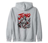 Roman Mythology Juno Regina Deorum Art Icon Zip Hoodie