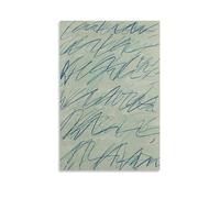 Roman Notes I, from Roman Notes, By Cy Twombly Posters Artworks Canvas Poster Wall Art Prints Home Modern Decor 16x24inch(40x60cm)