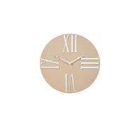 Smart Garden Outside In Moda Wall Clock in Grey, Polyresin | Charlies