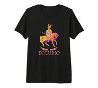 Roman Officer on Horseback - Decurion Premium T-Shirt