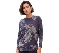 Roman Originals Blouson Top for Women UK Ladies Drop Shoulder Long Sleeve Jersey Stretchy Oversized Casual Office Jumper Soft Everyday Sweater Lounge Sweatshirt Blouses