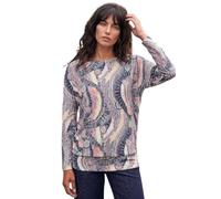 Roman Originals Blouson Top for Women UK Ladies Drop Shoulder Long Sleeve Jersey Stretchy Oversized Casual Office Jumper Soft Everyday Sweater Lounge Sweatshirt Blouses