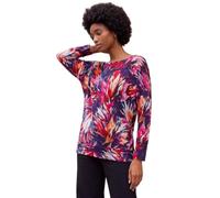 Roman Originals Blouson Top for Women UK Ladies Drop Shoulder Long Sleeve Jersey Stretchy Oversized Casual Office Jumper Soft Everyday Sweater Lounge Sweatshirt Blouses
