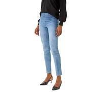 Roman Originals Jeggings for Women UK Jean Ladies Stretchy Trousers Denim Leggings High Waist Rise Pull On Skinny Straight Leg Cotton Pants Smart Casual - Acid Light Blue (31 inch) - Size 8