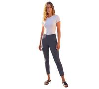 Roman Originals Women's High Waisted Skinny Trousers - Black, Size 10