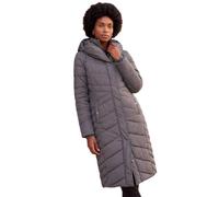 Roman Padded Coat for Women UK - Ladies Longline Puffer Winter Quilted Parka Waterproof Rainproof Wind Resistant Thermal Jacket Long Length Warm Zip Hood Puffa Cosy