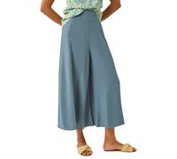 Roman Palazzo Culotte Wide Leg Trouser In Pale Blue Pale Blue 12