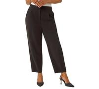 Roman Petite Ankle Grazer Smart Stretch Trouser In Black Black 12