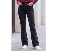 Roman Women's Petite Bootcut Stretch Jeans in Black | Size: 18 Roman Black 18