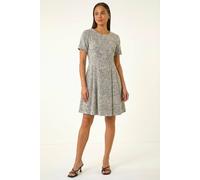 Roman Women's Petite Boucle Knit Dress in Stone | Size: 16 Roman Stone 16